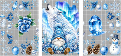 16oz Christmas-S 1448